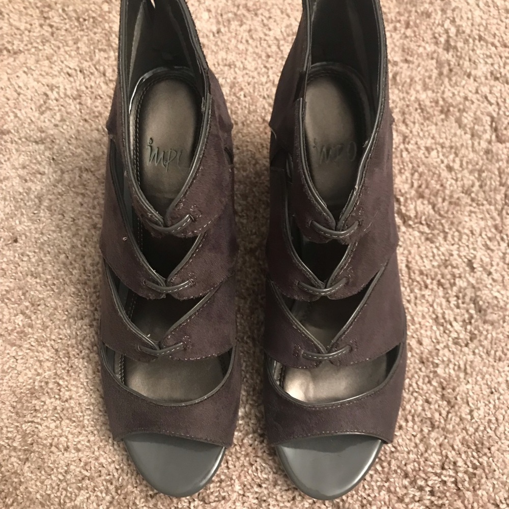 IMPO Open-Toe Booties